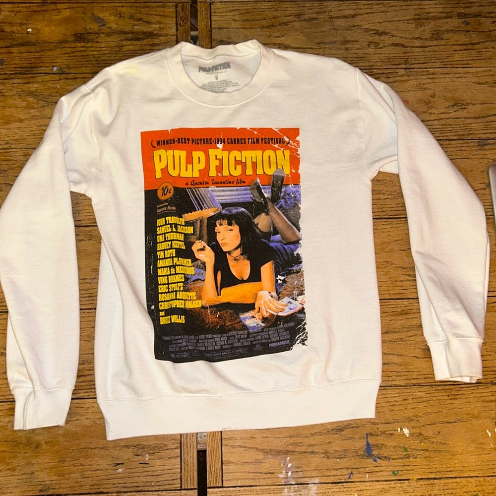 PULP FICTION SMALL CREW NECK SWEATSHIRT